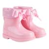 Picture of Igor Bimbi Lazo Rainboot With Ribbon Tie - Rosa Pink 