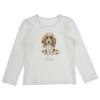 Picture of Daga Girls Lucky Dog Tutu Short & Top Set - Ivory Pink