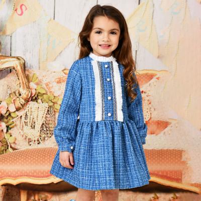 Picture of Rochy Girls Traditional Sparkle Dress - Bold Blue 