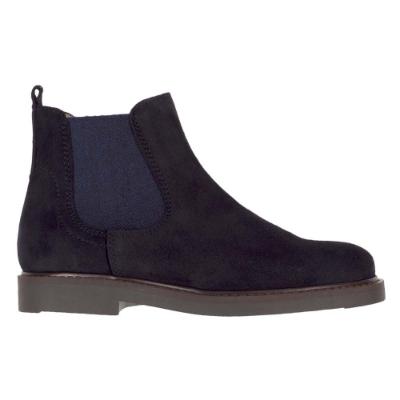 Picture of Panache  Dealer Ankle Boot With Inside Zip - Navy Blue 
