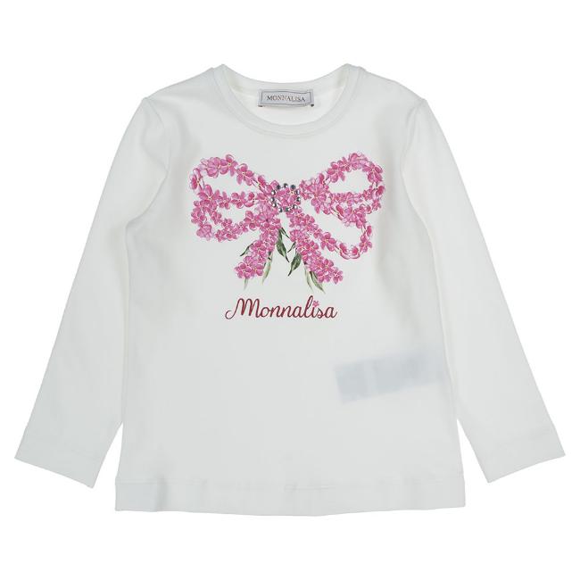 Picture of Monnalisa Girls Forget Me Not T-shirt - Pink