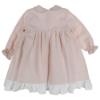 Picture of Lor Miral Girls Lace Bodice Dress - Pink White
