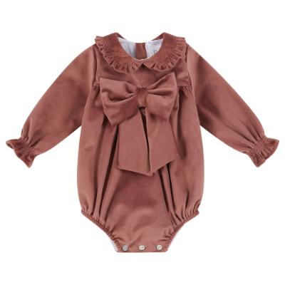 Picture of Deolinda Baby Girls Lagoon Long Sleeve Shortie - Dusty Pink