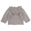 Picture of Mac Ilusion Boys Chunky Knit Coat With Hood - Nut Beige