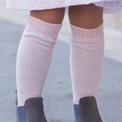 Picture of Cesar Blanco Girls Knee High Socks - Pale Pink 