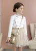 Picture of Abel & Lula Girls Tulle Skirt - Cream Gold
