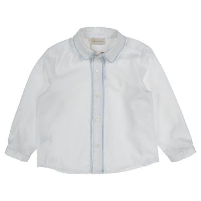Picture of Cesar Blanco Boys Shirt & Shorts Set - White Blue 