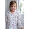 Picture of Powell Craft Girls Unicorn Pyjamas - Cream