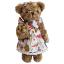 Picture of Powell Craft Girls Butterfly Teddy Bear - Cream
