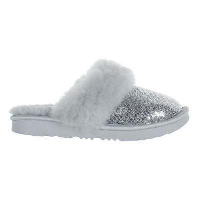 Picture of UGG Kids Cozy II Mirror Ball Slipper - Silver