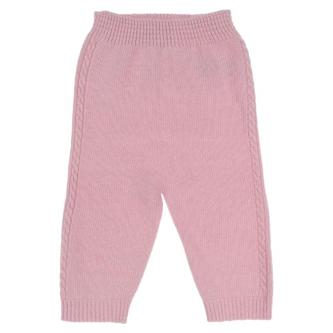 Picture of Wedoble Baby Girls Merino Knit Leggings - Rose Pink 