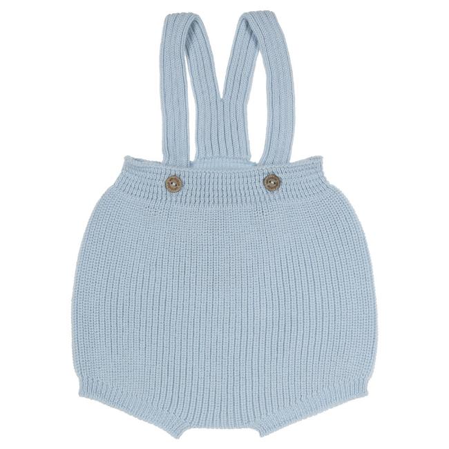 Picture of Wedoble Baby Boys Rib Knit Shortie - Baby Blue