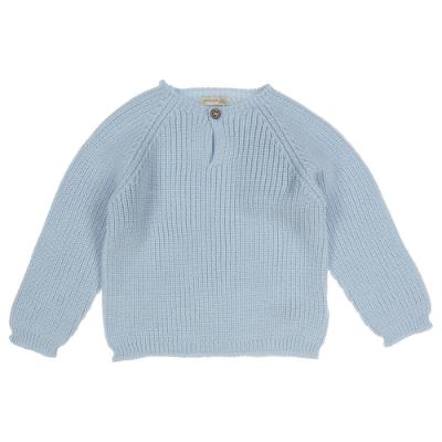 Picture of Wedoble Baby Boys Rib Knit Sweater - Baby Blue