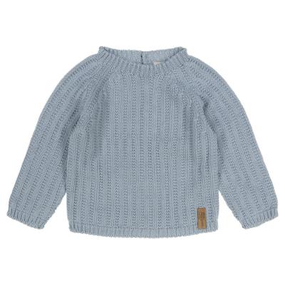 Picture of Wedoble Baby Boys Organic Cotton Knit Sweater - Baby Blue