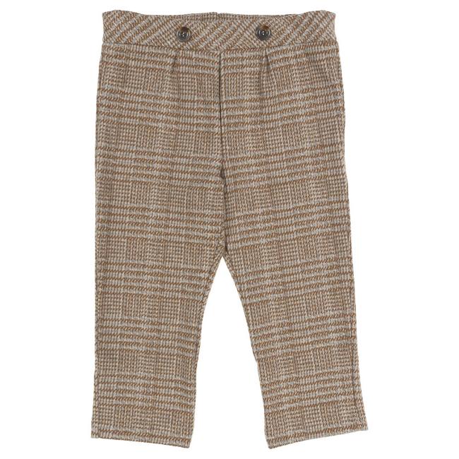 Picture of Coccode Baby Boys Jaquard Trousers - Camel