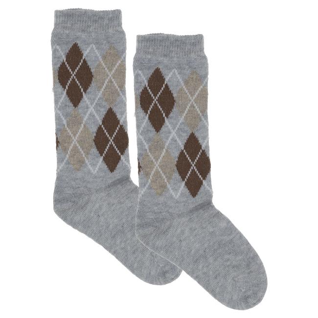 Picture of Coccode Baby Boys Knee High Socks - Grey Camel