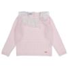 Picture of Rahigo Girls Ruffle Collar Knitted Tracksuit - Baby Pink