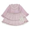 Picture of Rahigo Girls Check Dress & Panties Set - Pink Cream