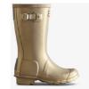 Picture of Hunter Original Big Kids Nebula Wellington Boots - Pale Gold