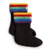 Picture of Hunter Original Kids Rainbow Stripe Boot Socks - Rainbow 