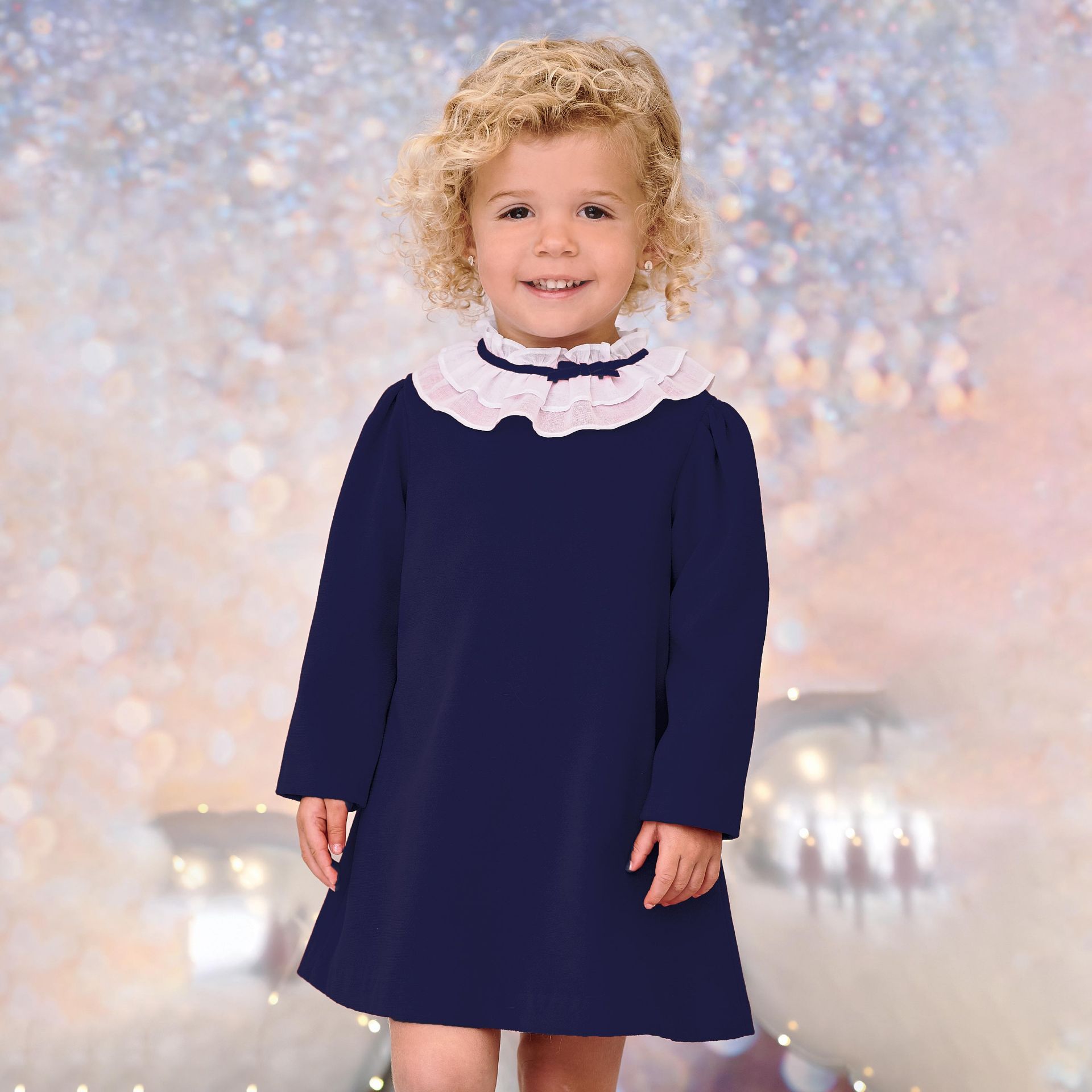 Ruffle a line clearance dress