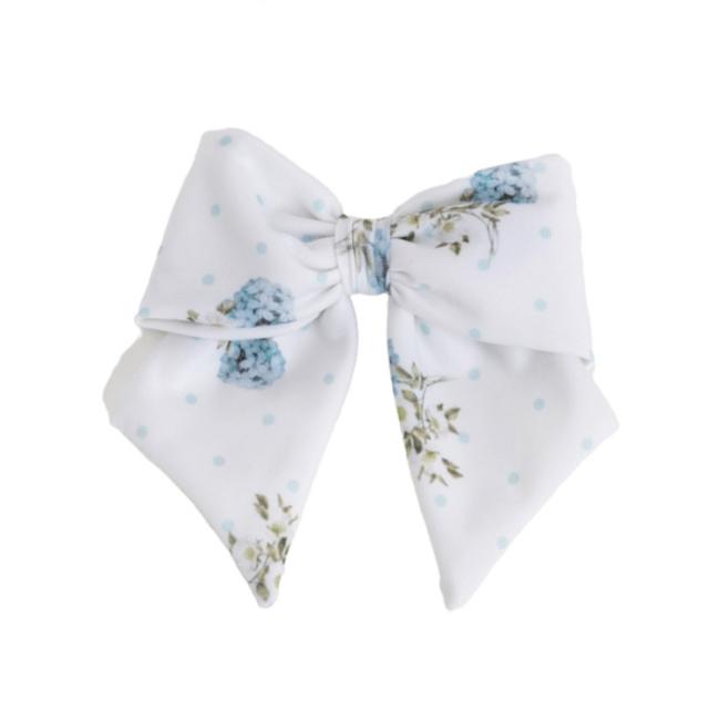 Picture of Meia Pata Girls Beach Hair Bow Flowers - Blue