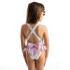 Picture of Meia Pata Girls Holbox Ice Cream Swimsuit - White Pink