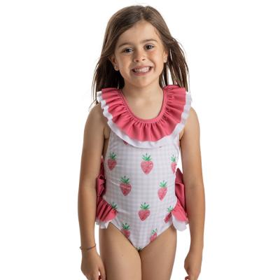 Picture of Meia Pata Girls Cozumel Strawberry Swimsuit - Pink