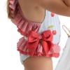 Picture of  Meia Pata Girls Cozumel Cherries Swimsuit - Red