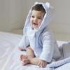 Picture of Deolinda Baby Boys Benny Teddy Padded Jacket With Hood - Pale Blue