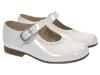 Picture of Panache Girls Mary Jane Shoe - White Patent