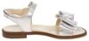 Picture of Panache Gia Double Bow Sandal - Metalic Silver Leather