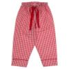 Picture of Salero Boys Gingerbread Man Pocket Gingham Pyjamas - Red White 