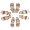 Picture of Panache Gia Double Bow Sandal - Metalic Gold Leather