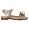Picture of Panache Gia Double Bow Sandal - Metalic Gold Leather