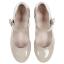 Picture of Panache Girls Scallop Pump - Beach Cream