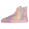 Picture of Lelli Kelly Myla Mid Canvas Beaded Heart Boot With Inside Zip - Multi Fantasy