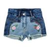 Picture of Monnalisa Girls Denim Minnie Mouse Shorts - Blue