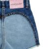 Picture of Monnalisa Girls Denim Minnie Mouse Shorts - Blue