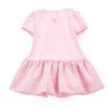 Picture of Monnalisa Bebe Girls Butterfly & Rose Dress - Pink