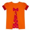 Picture of A Dee Moana Love Hearts Tape Legging Set - Bright Orange