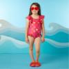 Picture of A Dee Dori Love Hearts  Block Heart Print Swimsuit - Hot Pink 