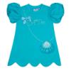 Picture of A Dee Olympia Ocean Pearl Shell Sweat Dress - Aruba Blue