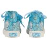Picture of A Dee Jazzy Ocean Pearl High Top Canvas Trainers - Aruba Blue