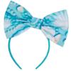 Picture of A Dee Orianna Ocean Pearl  AOP Print Big Bow Headband - Aruba Blue