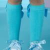 Picture of A Dee Olsen Ocean Pearl Bow Knee Sock - Aruba Blue