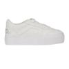 Picture of A Dee Patty Ocean Pearl Platform Trainer - Bright White