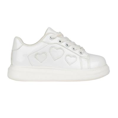 Picture of A Dee Queeny Ocean Pearl Trainer - Bright White 