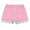 Picture of A Dee Linda Chic Chevron Broderie Anglaise Sweat Shorts Set - Pink Fairy