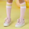 Picture of A Dee Lelli Chic Chevron Bow Knee Sock - Pink Fairy